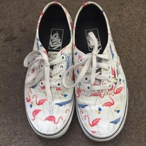 vans flamingo shoes in women